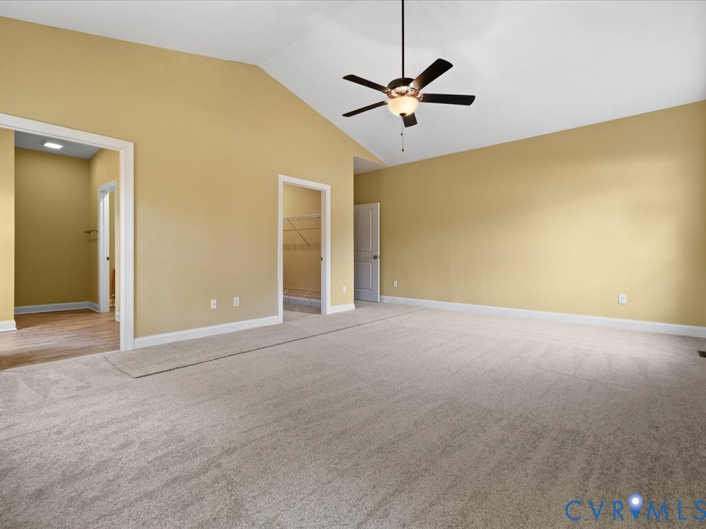 2806 Perkinsville Road Maidens, VA 23102 - Photo 17 of 38 a view of an empty room with chandelier fan