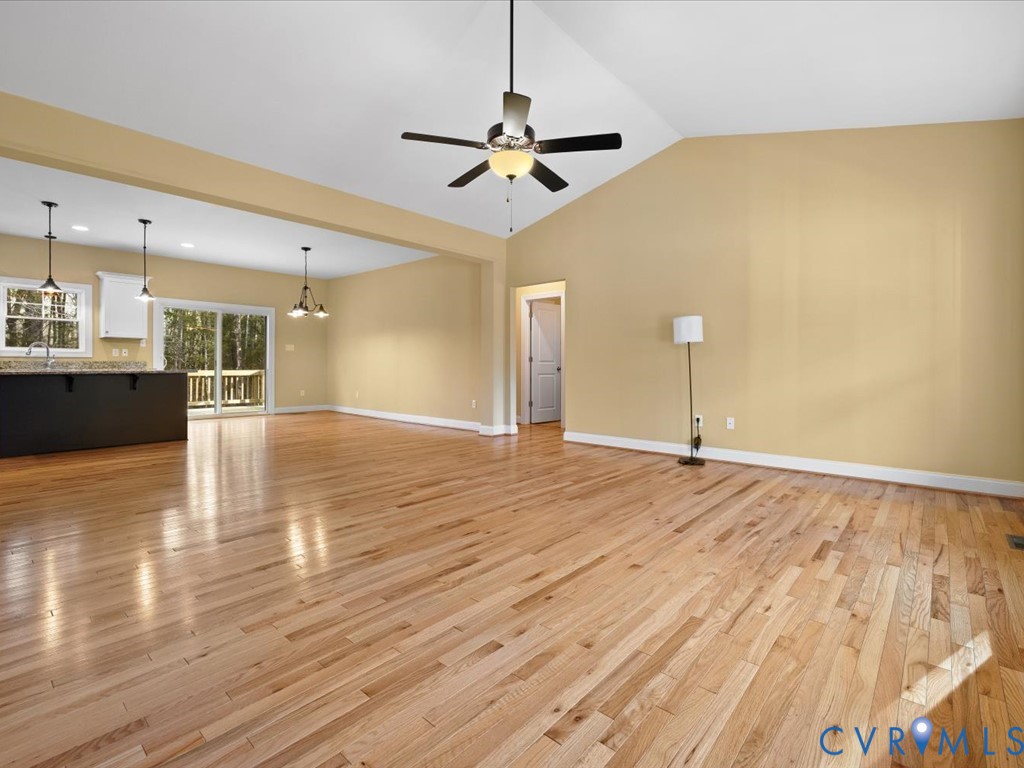 2806 Perkinsville Road Maidens, VA 23102 - Photo 7 of 38 a view of a room with wooden floor and white walls