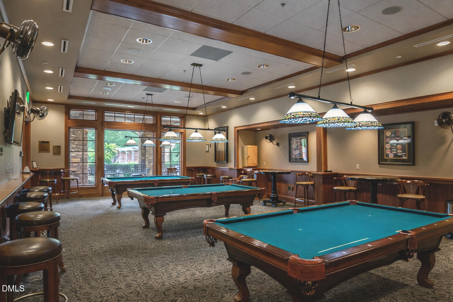 555 Tomkins Loop Cary, NC 27519 - Photo 43 of 50 a room with pool table and windows