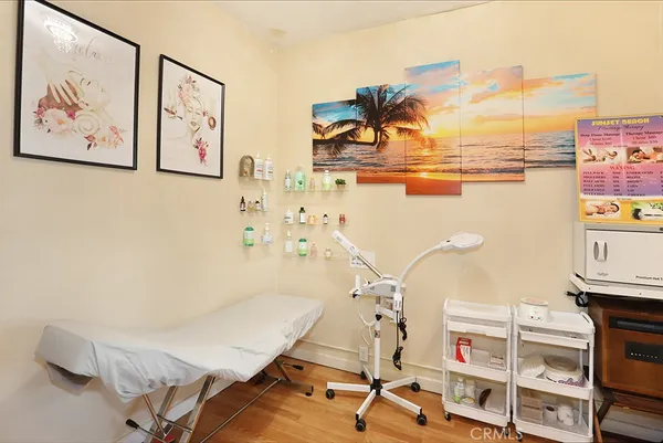 a room with furniture and walls