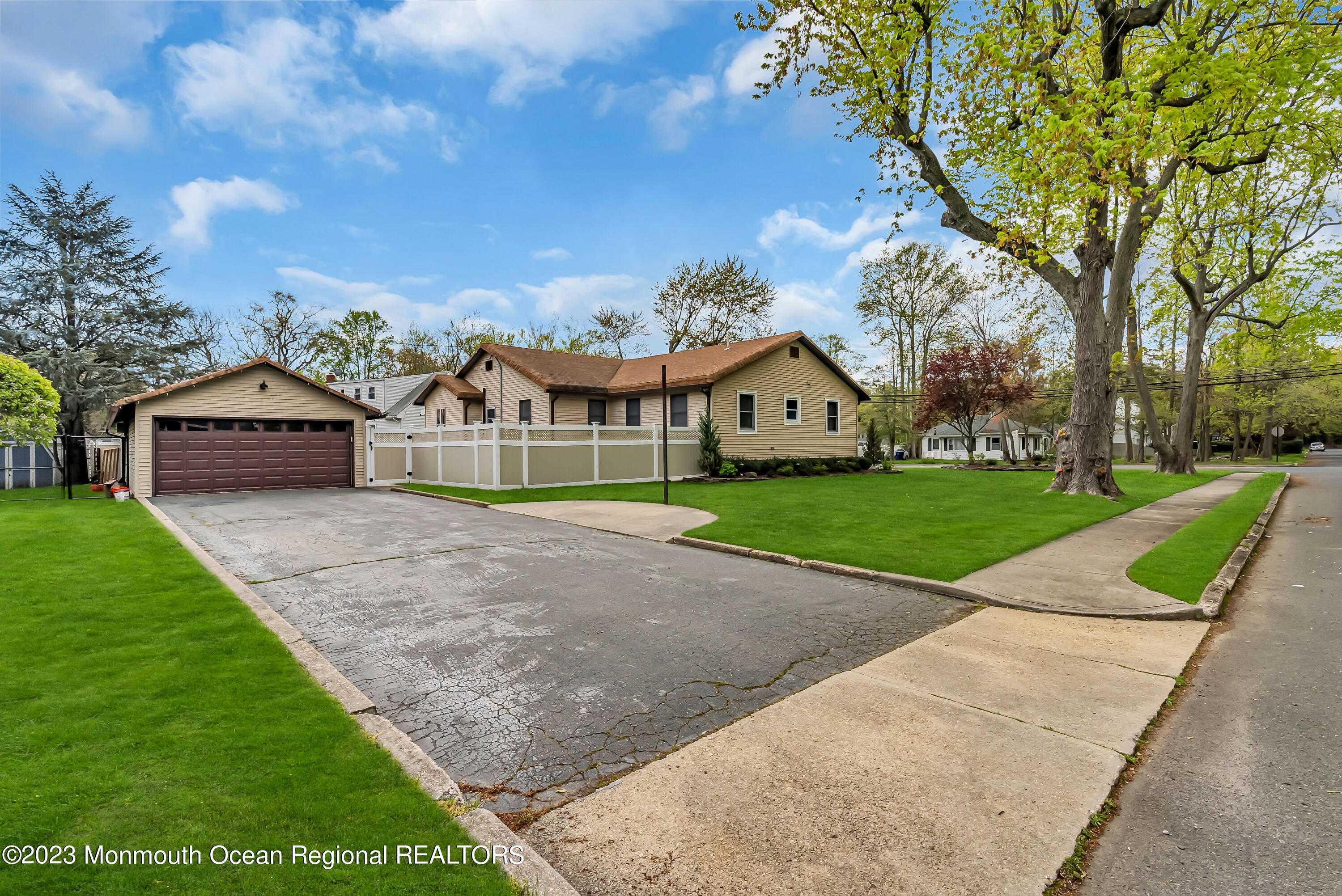 515 Monmouth Road West Allenhurst, NJ 07711 - Photo 27 of 45 a view of house with outdoor space and street view