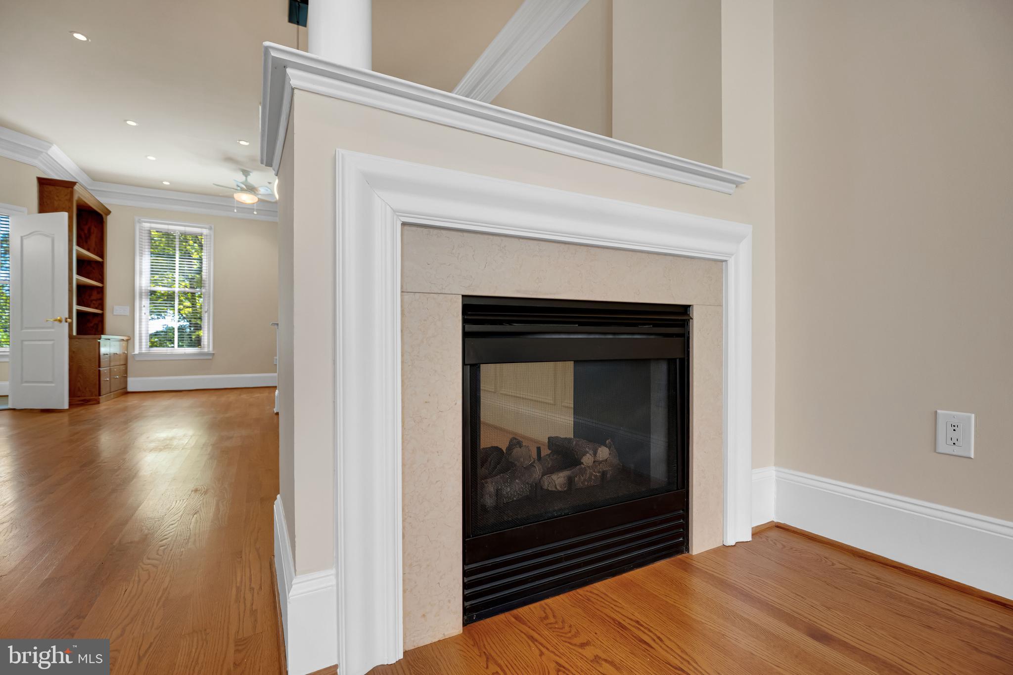 1730 Carpenter Road Alexandria, VA 22314 - Photo 28 of 89 Double Sided Gas Fireplace