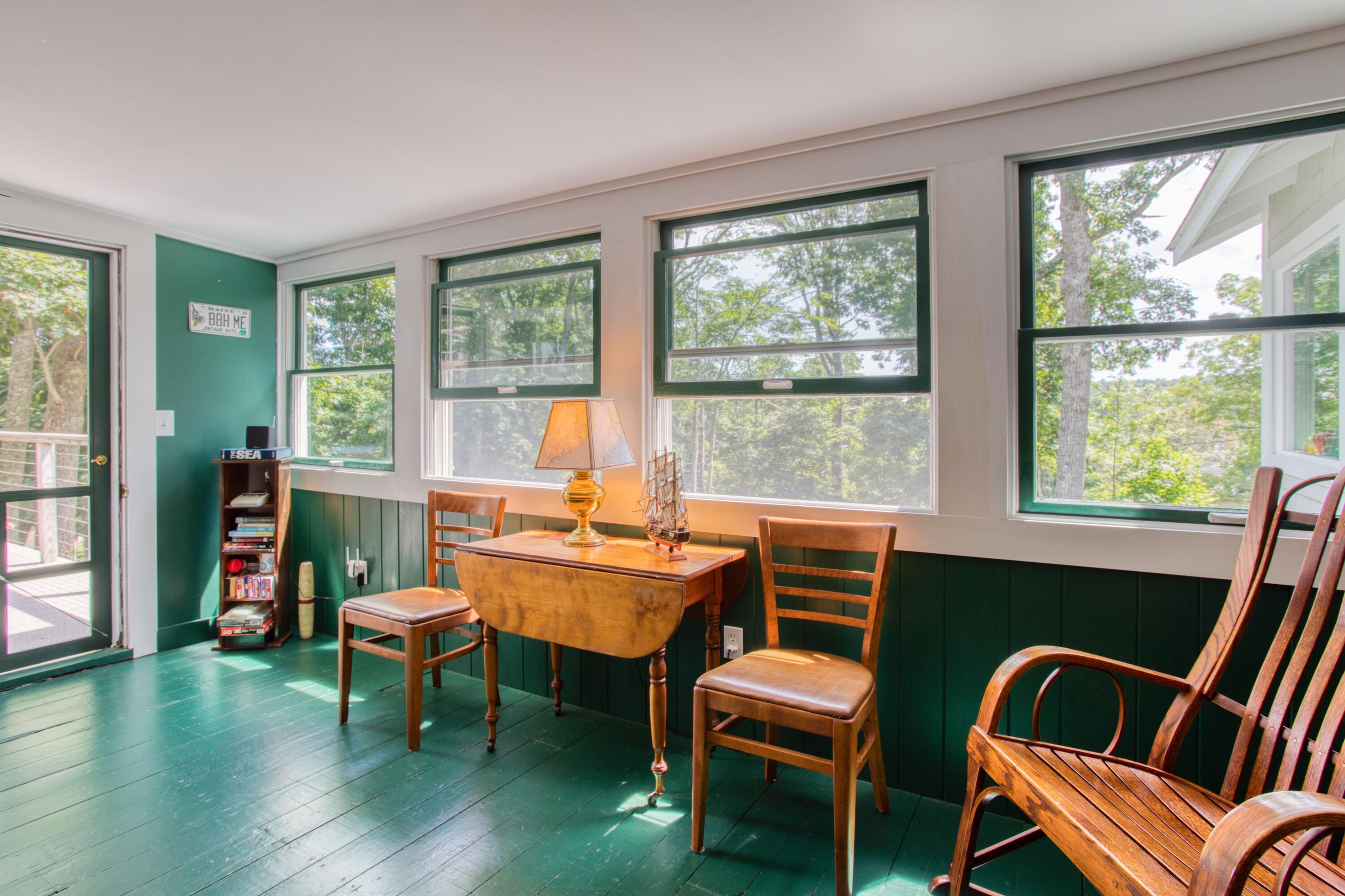15 Snow Road Boothbay Harbor, ME 04538 - Photo 29 of 46 Enclosed Porch