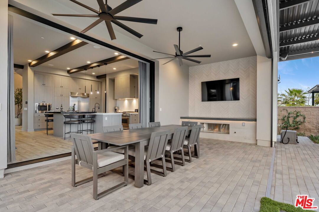 20524 Shelley Lane Porter Ranch, CA 91326 - Photo 26 of 73 a view of a dining room with furniture