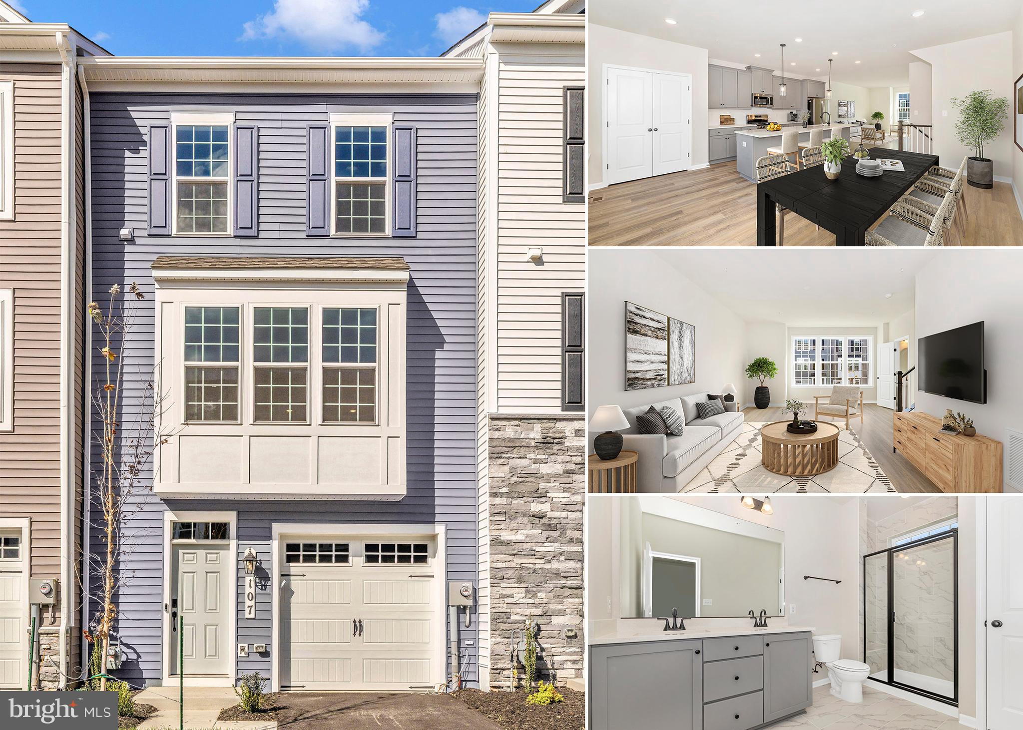 107 Spring Bank Way Frederick, MD 21701 - Photo 1 of 13 a view of a house with a barbeque and seating space