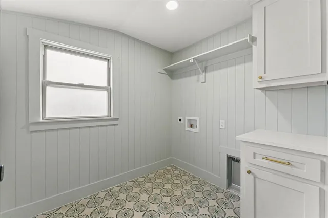 a view of a storage & utility room in a house