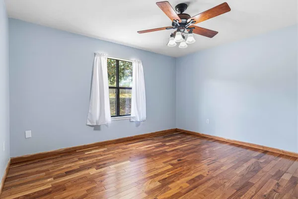 wooden floor in an empty room