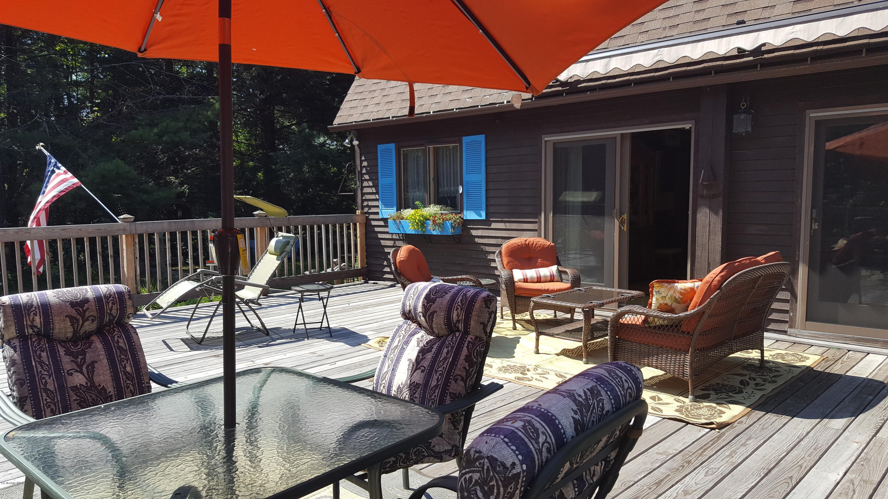 96 Shore Road Hinsdale, MA 01235 - Photo 35 of 67 Expansive deck living