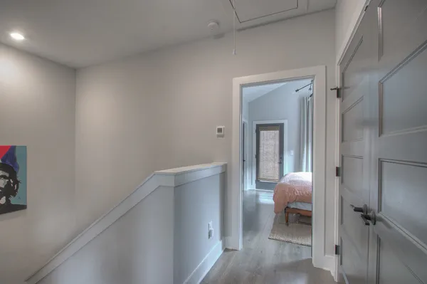 a building outdoor space with patio furniture