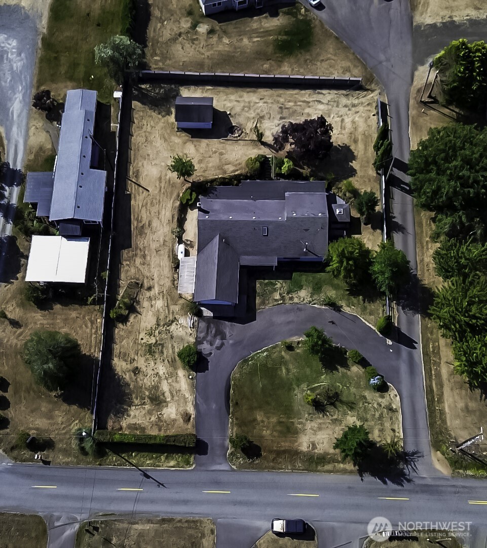 500 Mill Creek Road Southeast Shelton, WA 98584 - Photo 36 of 39 an aerial view of a fireplace