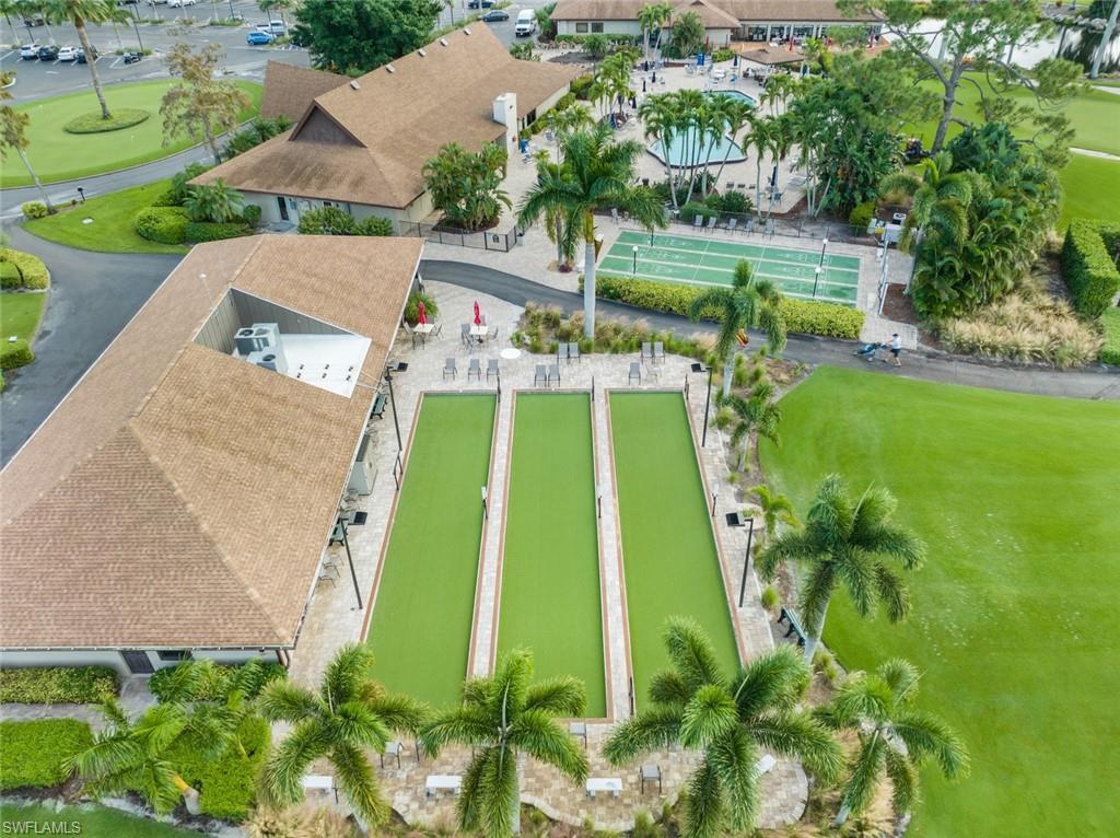 180 Harrison Road, Unit G4 Naples, FL 34112 - Photo 37 of 46 an aerial view of a house with a garden
