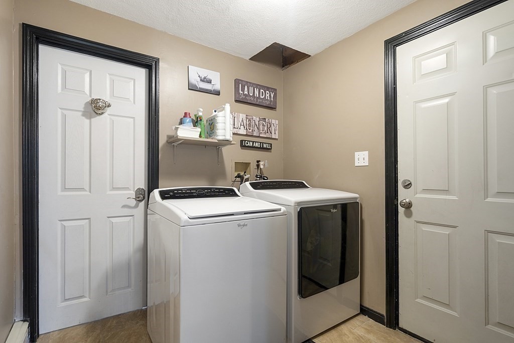 6 Violet Road Billerica, MA 01821 - Photo 16 of 42 a utility room with dryer and washer