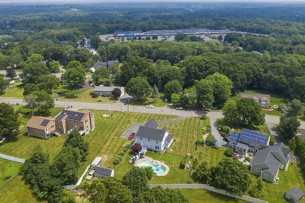 6 Violet Road Billerica, MA 01821 - Photo 39 of 42 an aerial view of residential houses with outdoor space and city view