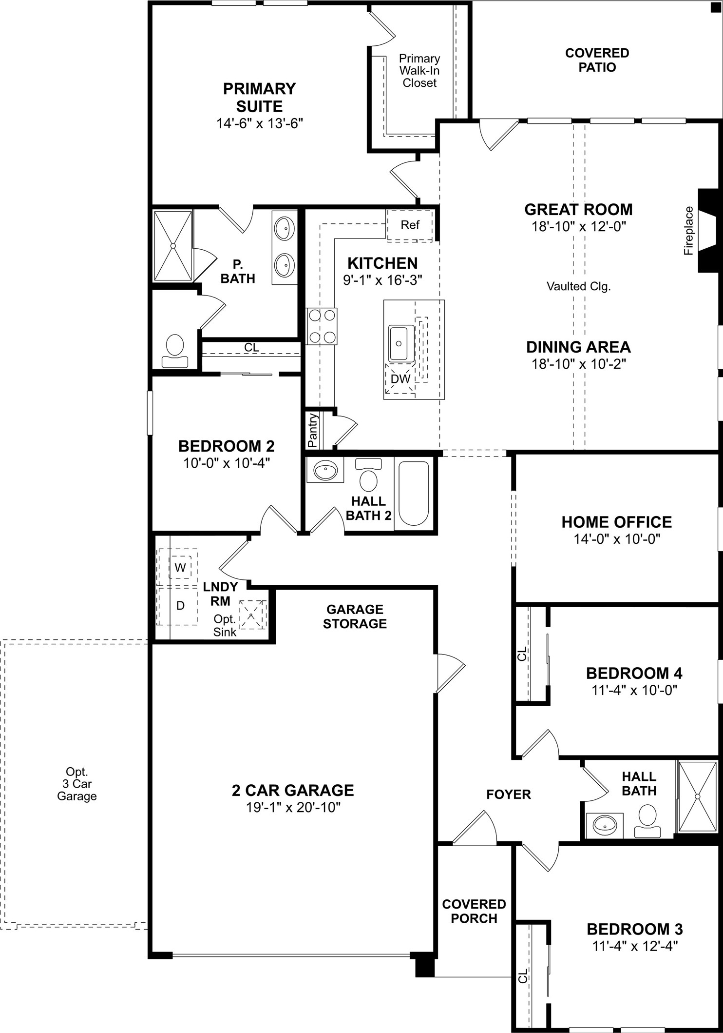 526 Samuel Rdg Drive Dayton, TX 77535 - Photo 45 of 45 The Passionflower II floor plan by K. Hovnanian Homes. 1st Floor shown. *Prices, plans, dimensions, features, specifications, materials, and availability of homes or communities are subject to change without notice or obligation.
