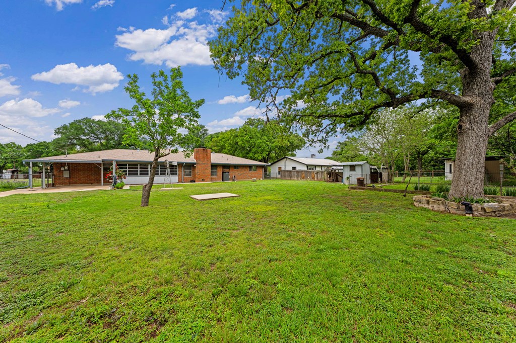 133 Oak Way Kerrville, TX 78028 - Photo 26 of 26 a view of a house with a big yard