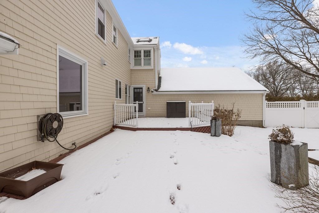 100 Manatee Road Hingham, MA 02043 - Photo 38 of 38 a view of a house with wooden fence