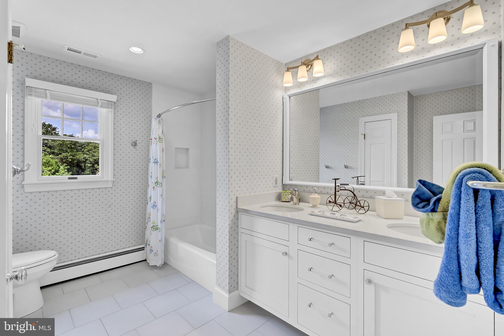 26100 Mullinix Mill Road Mount Airy, MD 21771 - Photo 42 of 99 Bright and airy modern bathroom retreat.
