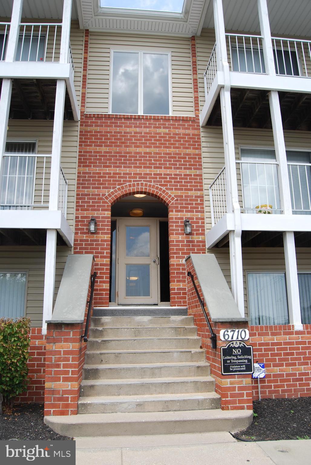 6710 Ridge Road, Unit 102 Baltimore, MD 21237 - Photo 3 of 27 Security Door Entrance to Building!