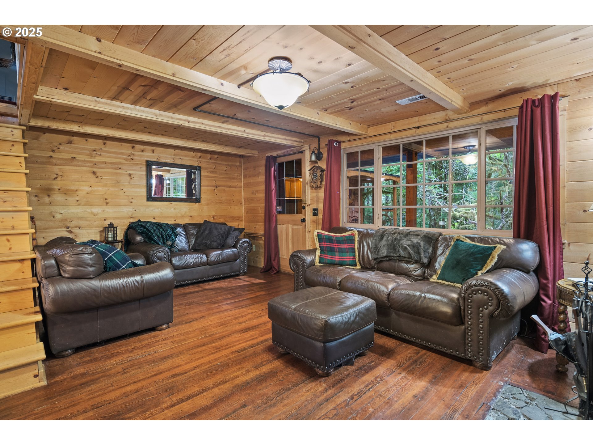 27172 East Marion Road Rhododendron, OR 97049 - Photo 11 of 48 a living room with furniture and a large window