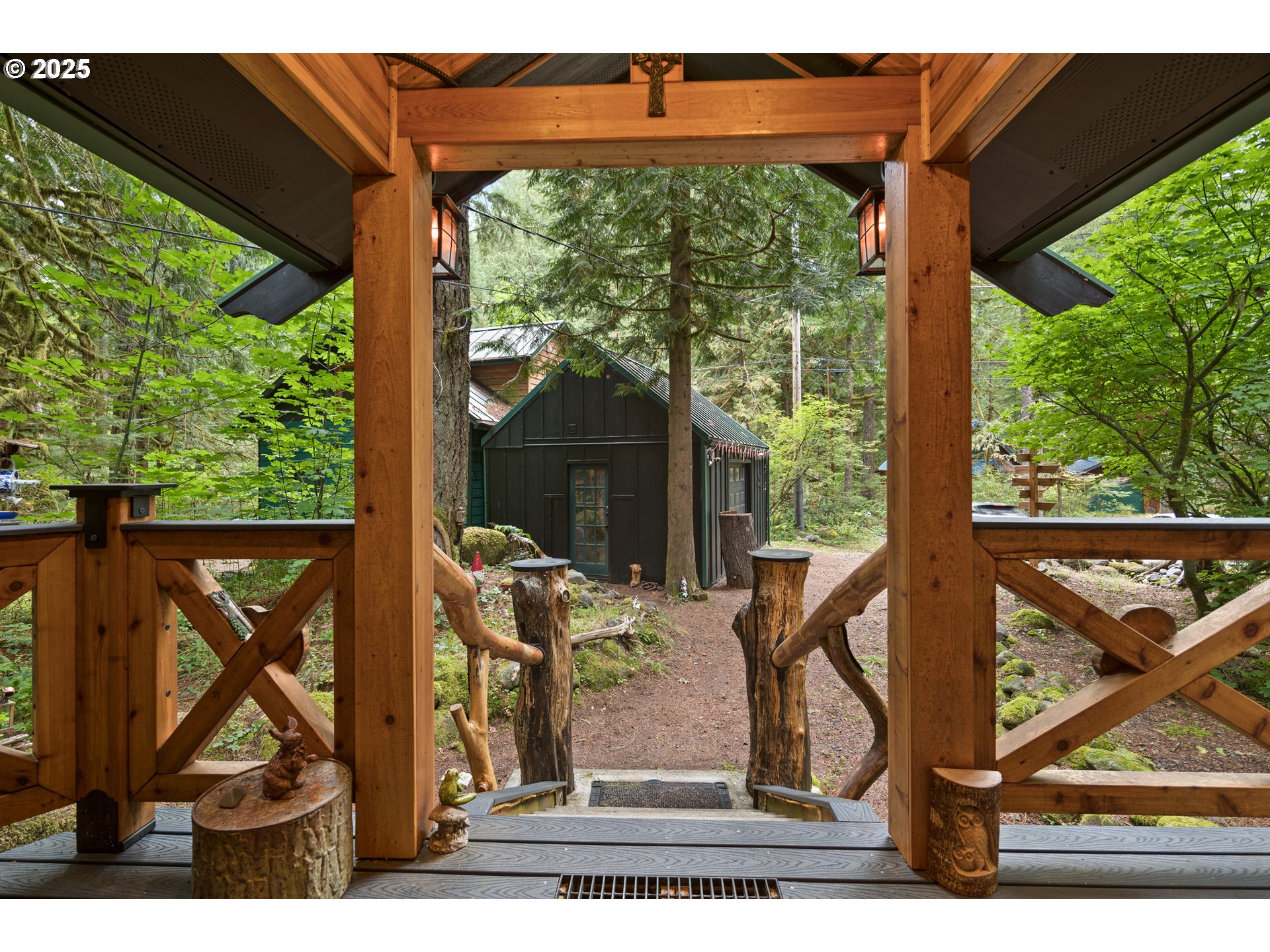 27172 East Marion Road Rhododendron, OR 97049 - Photo 3 of 48 a view of living room and porch with furniture