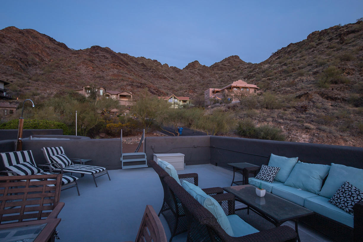 1902 East Mountain View Road Phoenix, AZ 85020 - Photo 15 of 26 a terrace of a house with outdoor seating