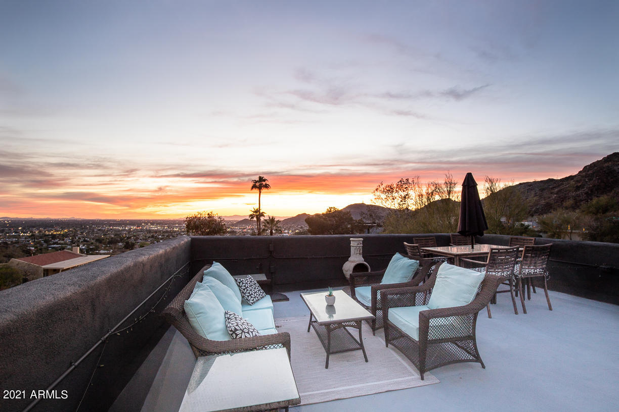 1902 East Mountain View Road Phoenix, AZ 85020 - Photo 17 of 26 a view of a terrace with furniture