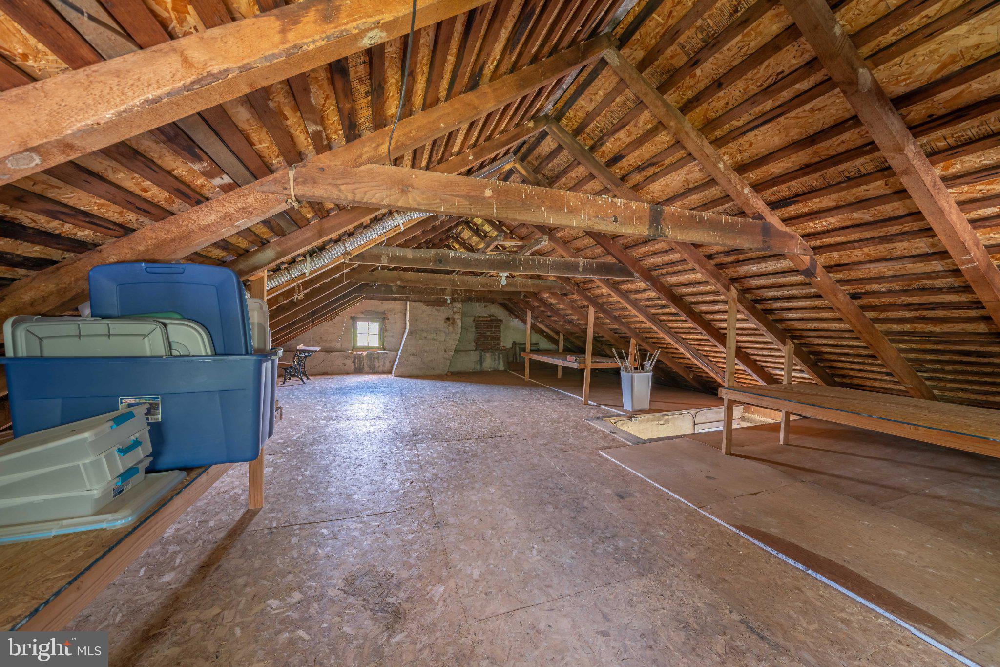 340 Applehouse Road Belleville, PA 17004 - Photo 61 of 76 Spacious attic with rustic charm.