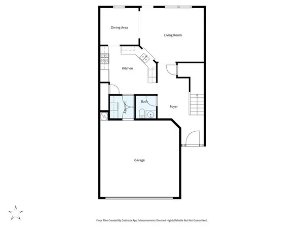 a picture of a floor plan