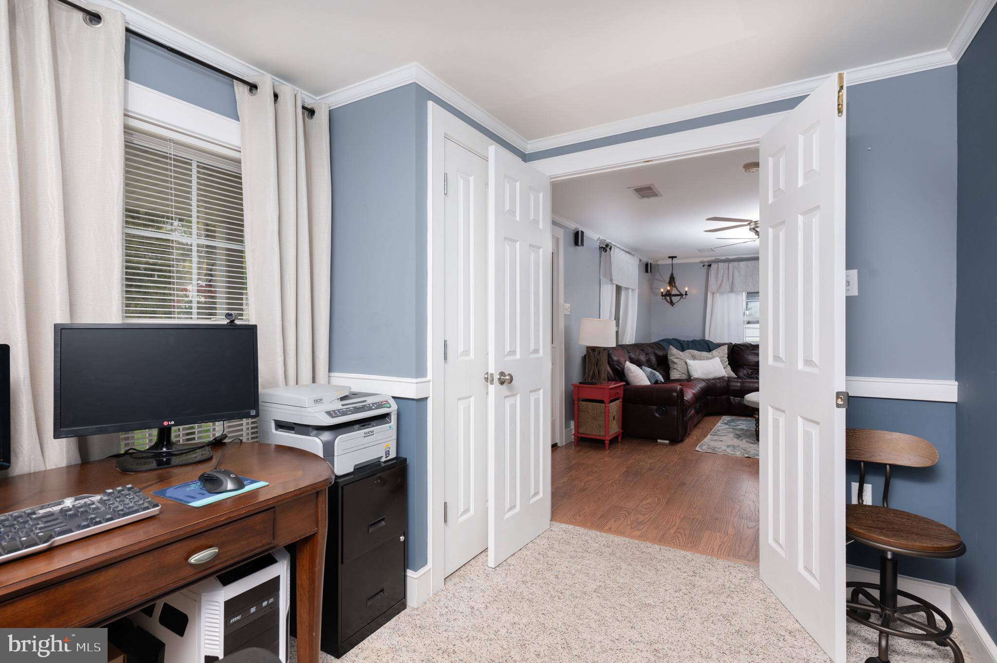 1404 Hilltop Road Pottstown, PA 19464 - Photo 25 of 31 Bedroom 3 off the Living Room, Great Office Room