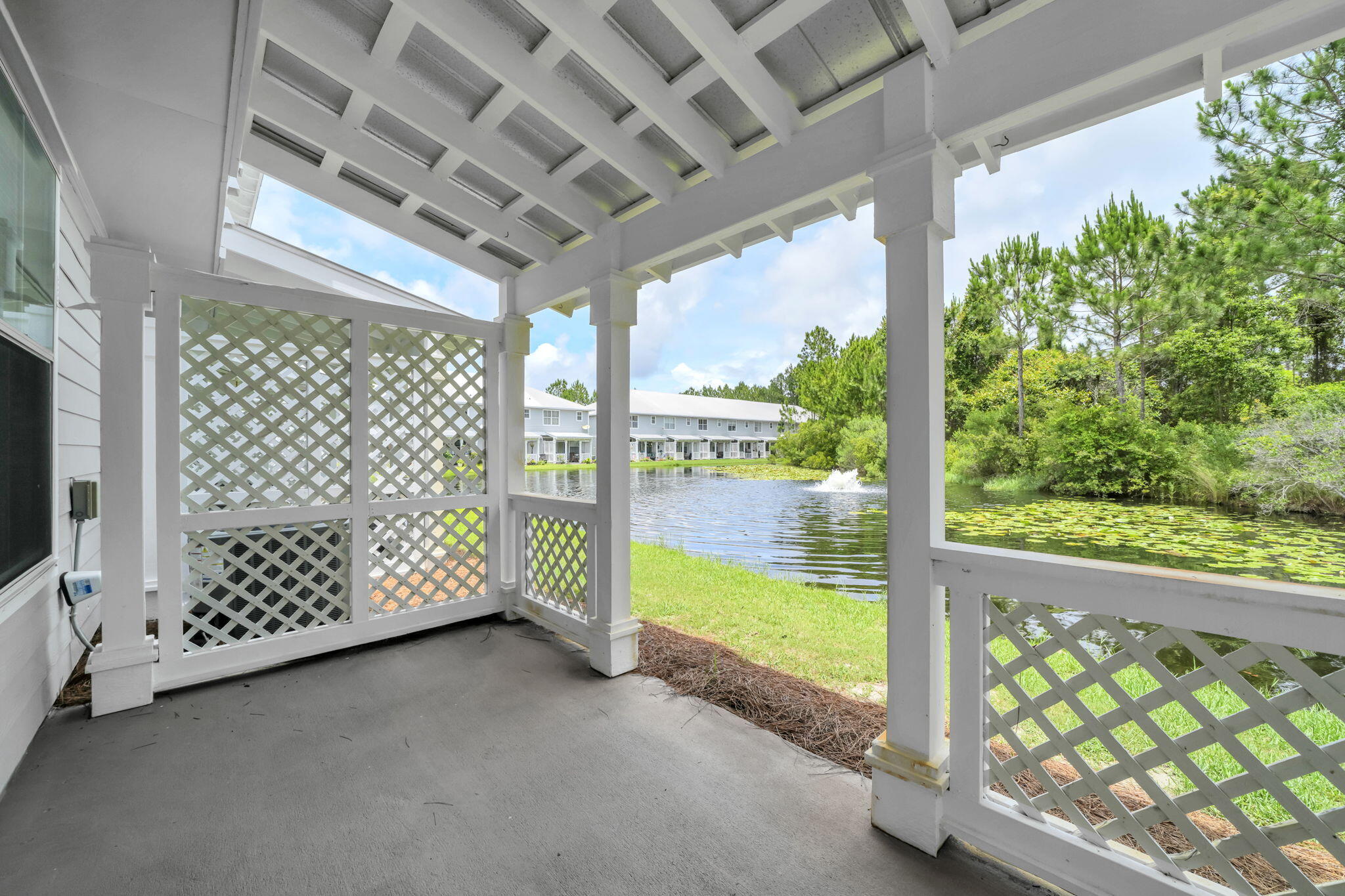 159 Golden Eagle Court, Unit 3C Santa Rosa Beach, FL 32459 - Photo 19 of 34 a view of a porch