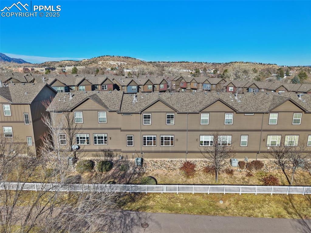 4058 Star View Colorado Springs, CO 80907 - Photo 34 of 41 a view of a street with a building in the background