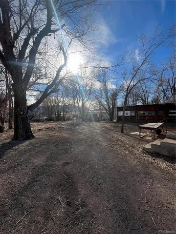 a view of covered with snow on the road