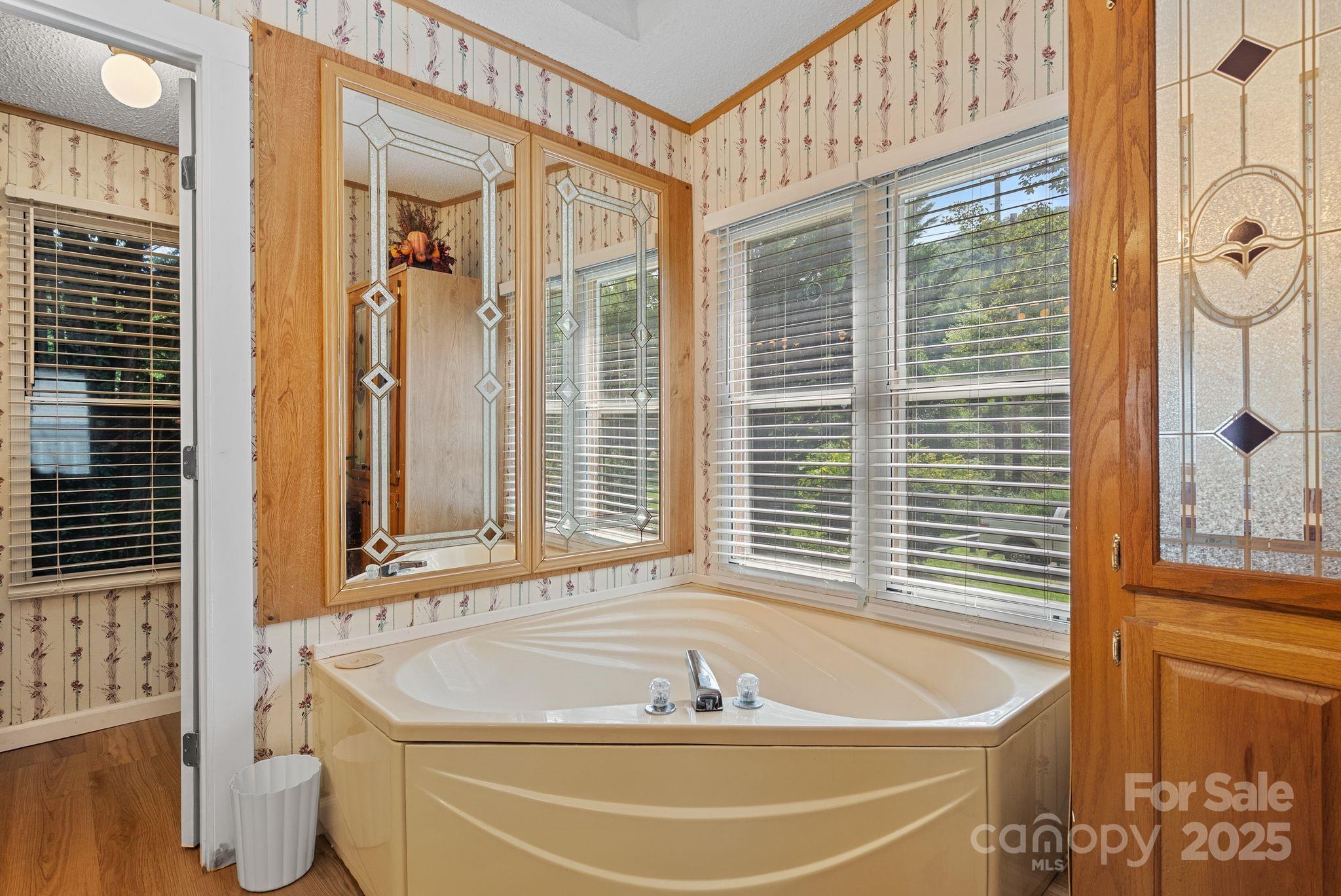 213 Old State 10 Road Black Mountain, NC 28711 - Photo 21 of 44 a bath tub sitting next to a window