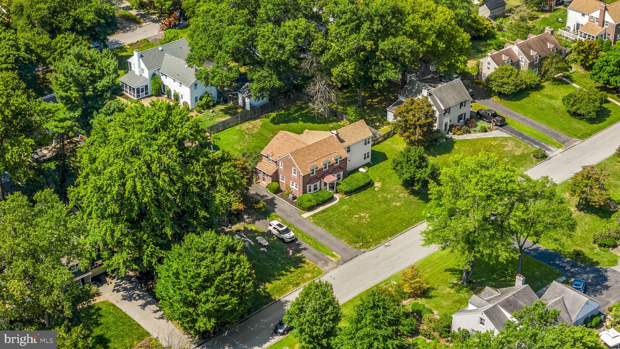 415 Golfview Road Wallingford, PA 19086 - Photo 4 of 51 Viewpoint from Above