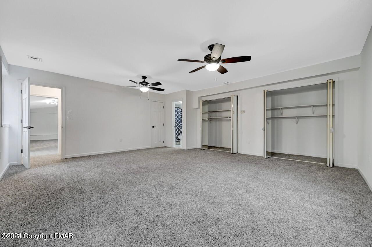 113 Java Hill East Stroudsburg, PA 18302 - Photo 21 of 36 a view of a big room with closet and ceiling fan
