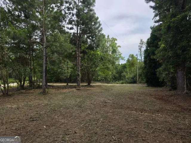 a view of outdoor space with trees