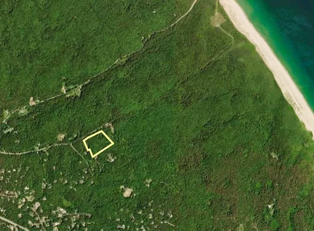 a bird view of a house