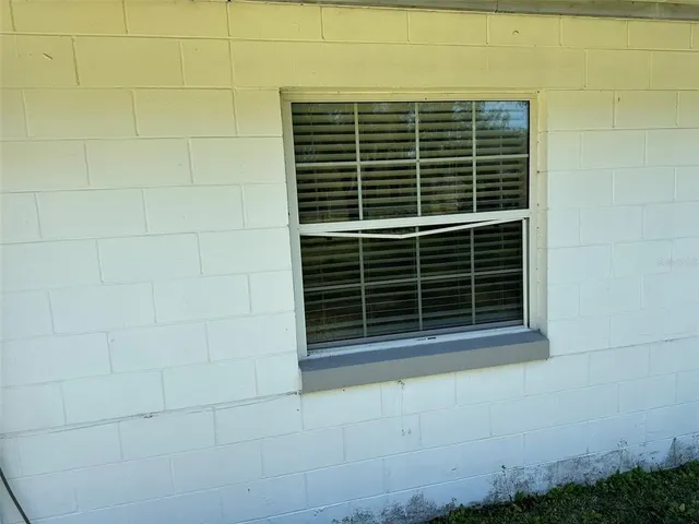 a view of front door