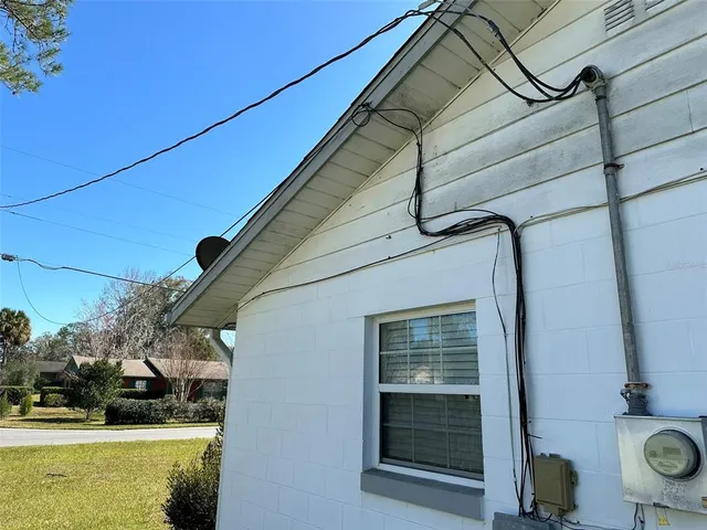 a view of front door