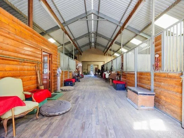 a view of car garage