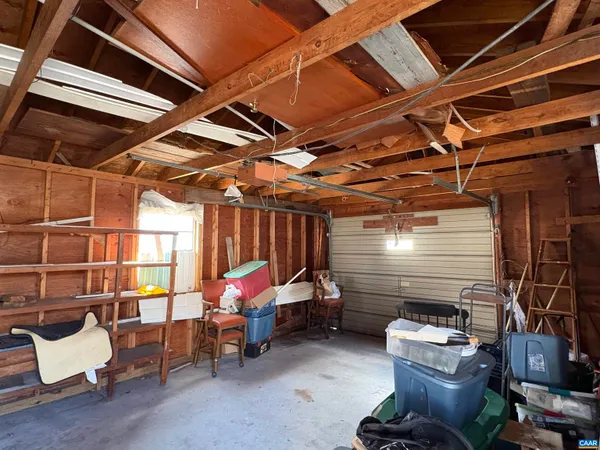 a view of storage and utility room