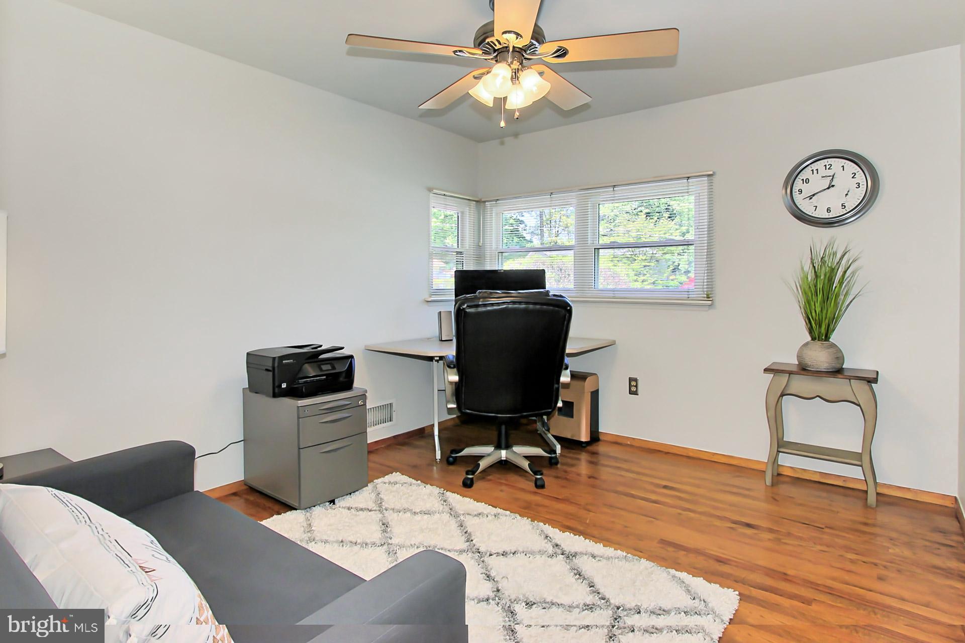 6323 Alberta Street Springfield, VA 22152 - Photo 26 of 63 Bedroom 3 and another lighted ceiling fan