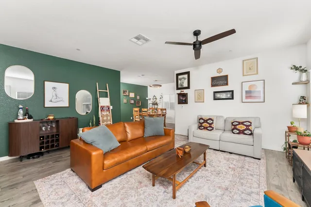 a bathroom with a sink double vanity and shower