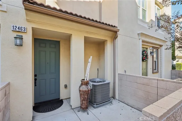 a view of a entryway door of the house