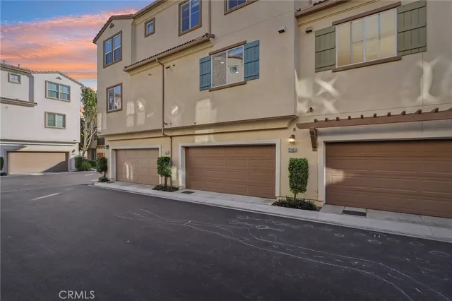 a view of a car garage