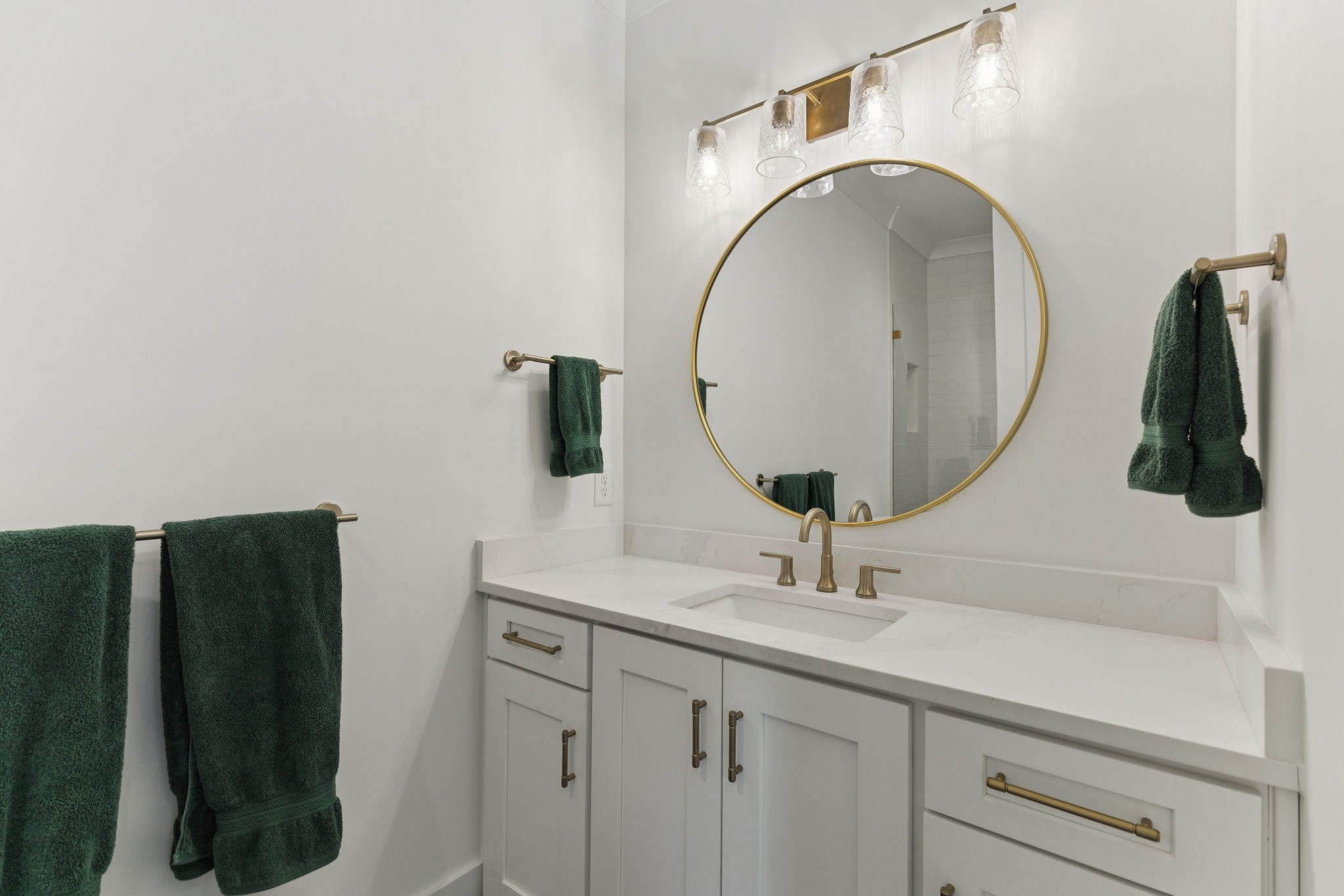 910 Robertson Academy Road Nashville, TN 37220 - Photo 32 of 57 a bathroom with a sink and a mirror