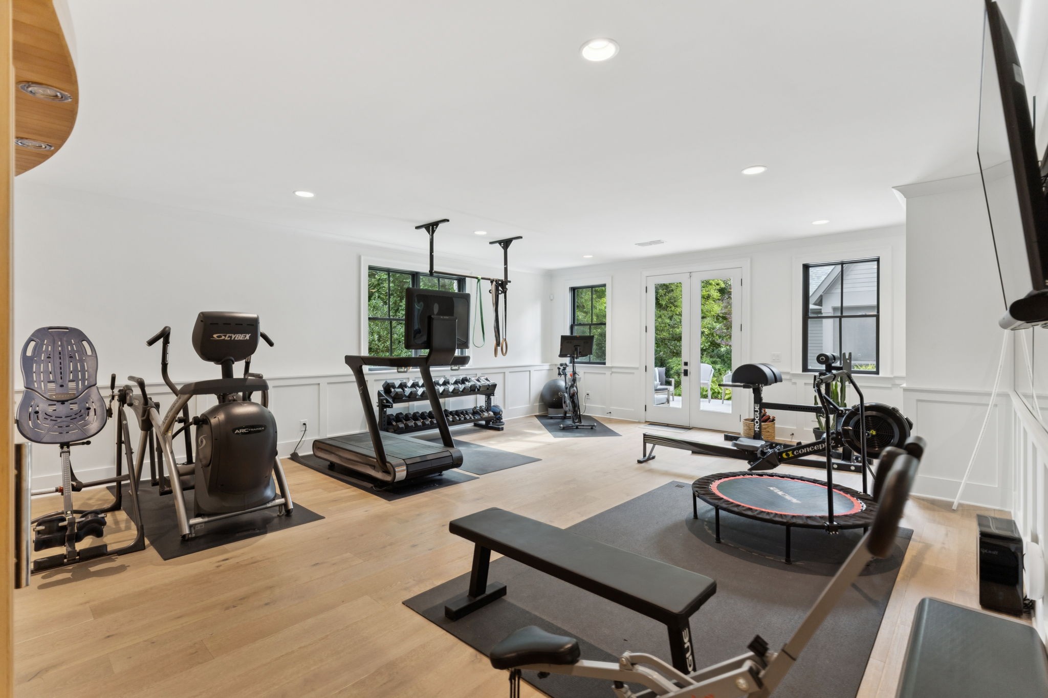 910 Robertson Academy Road Nashville, TN 37220 - Photo 38 of 57 a living room with furniture a flat screen tv and a window