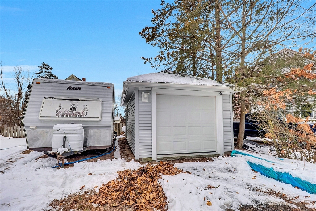 30 Fuller Street Seekonk, MA 02771 - Photo 33 of 42 a view of a house with a snow in the background