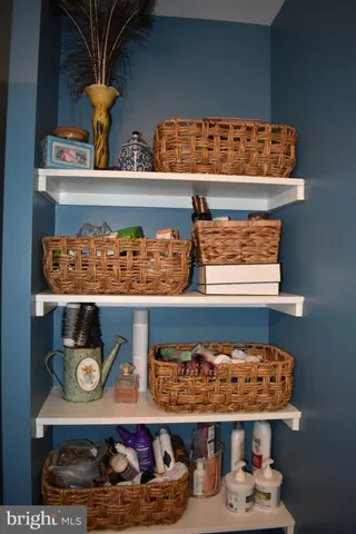 a room with lots of different kinds of food