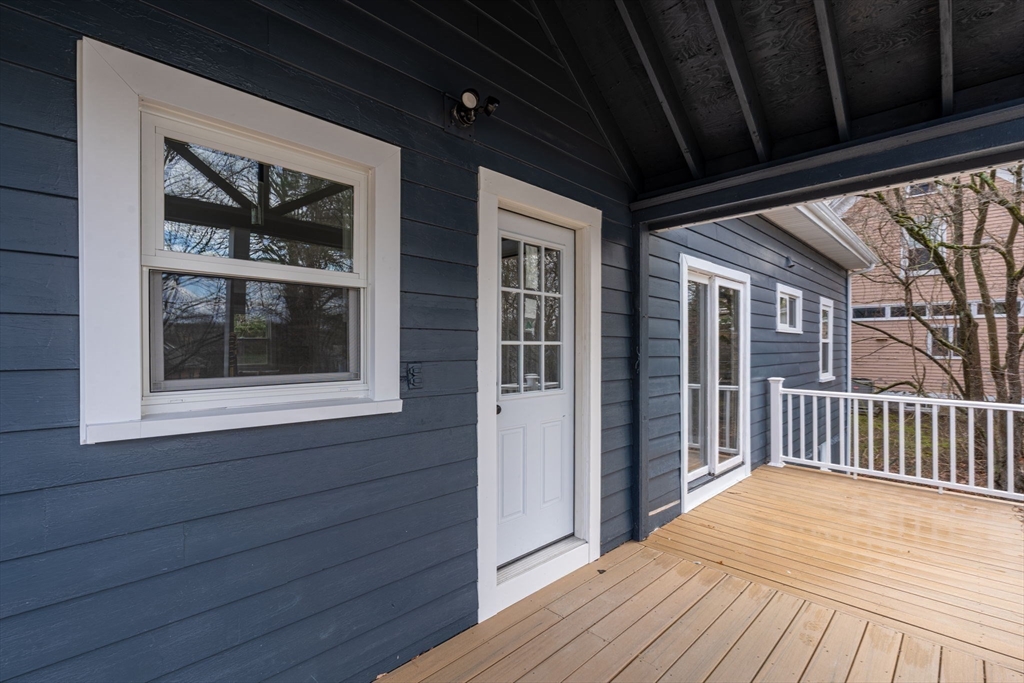 25 Parker Street Newton, MA 02459 - Photo 36 of 38 a view of outdoor space and deck